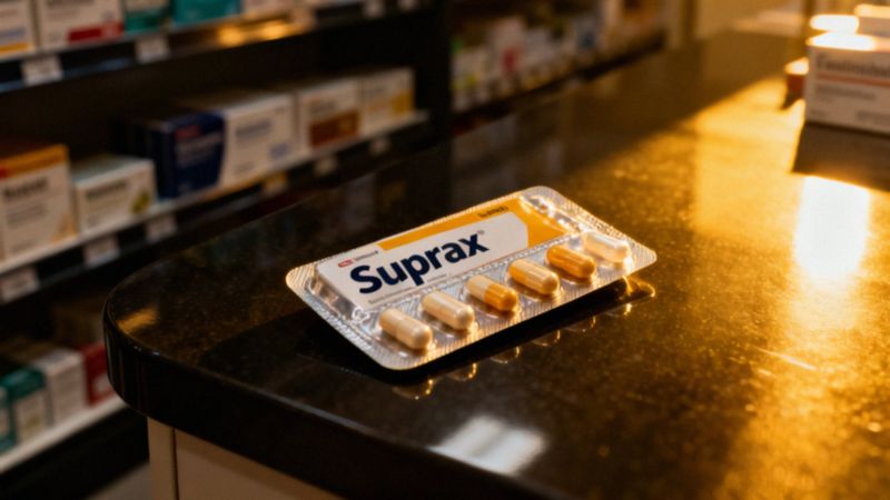 Suprax - antybiotyk, działanie, dawkowanie i skutki uboczne