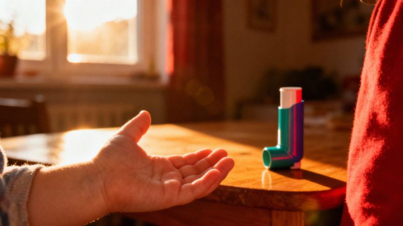 W ręku dziecka chorego na astmę — jak prawidłowo stosować inhalator?